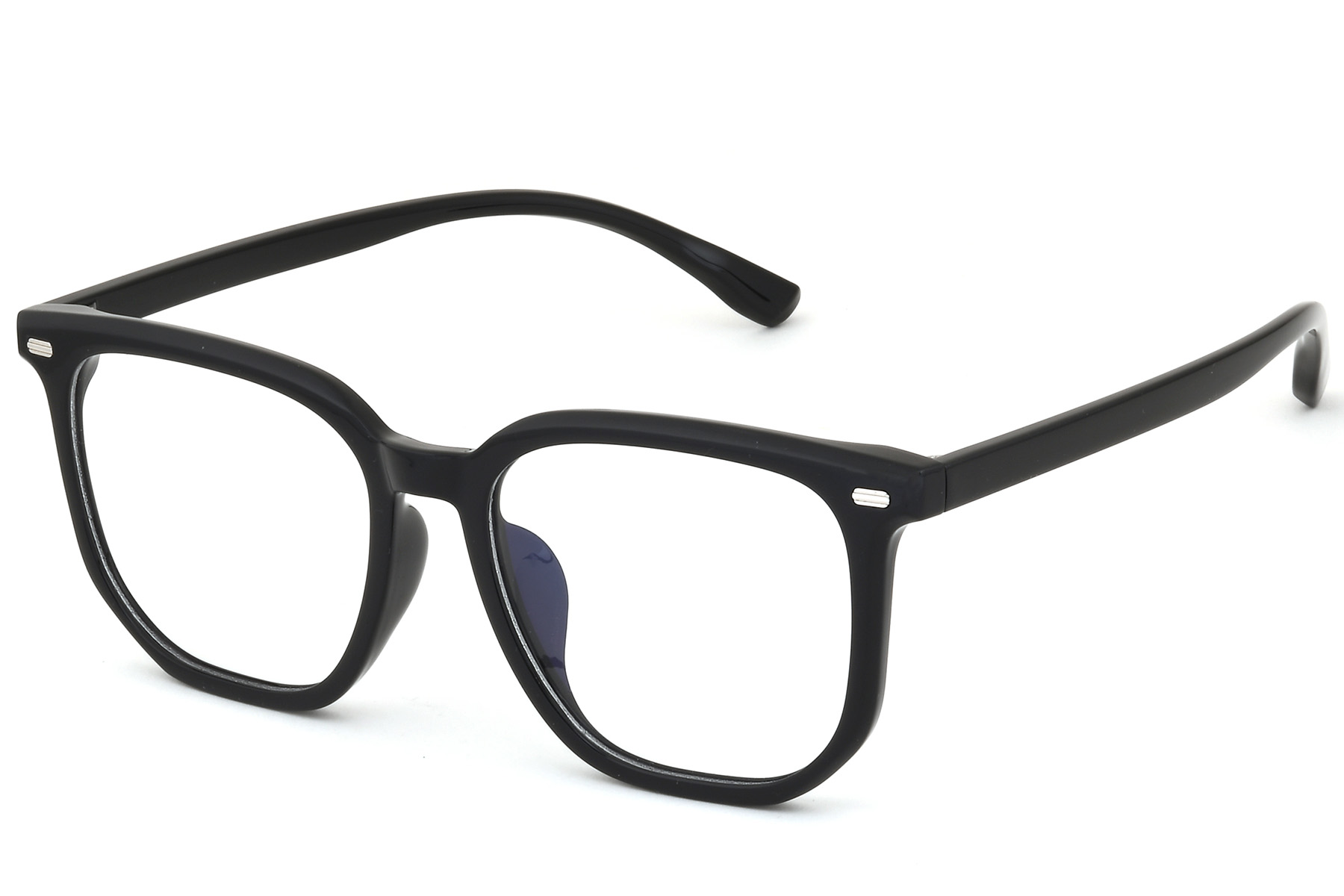 BS0620-0063_Black_Rectangular_TR90_Glasses_corner