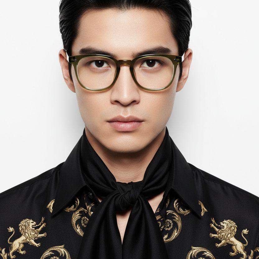 bs0620-0076_green_rectangular_tr90_glasses_model