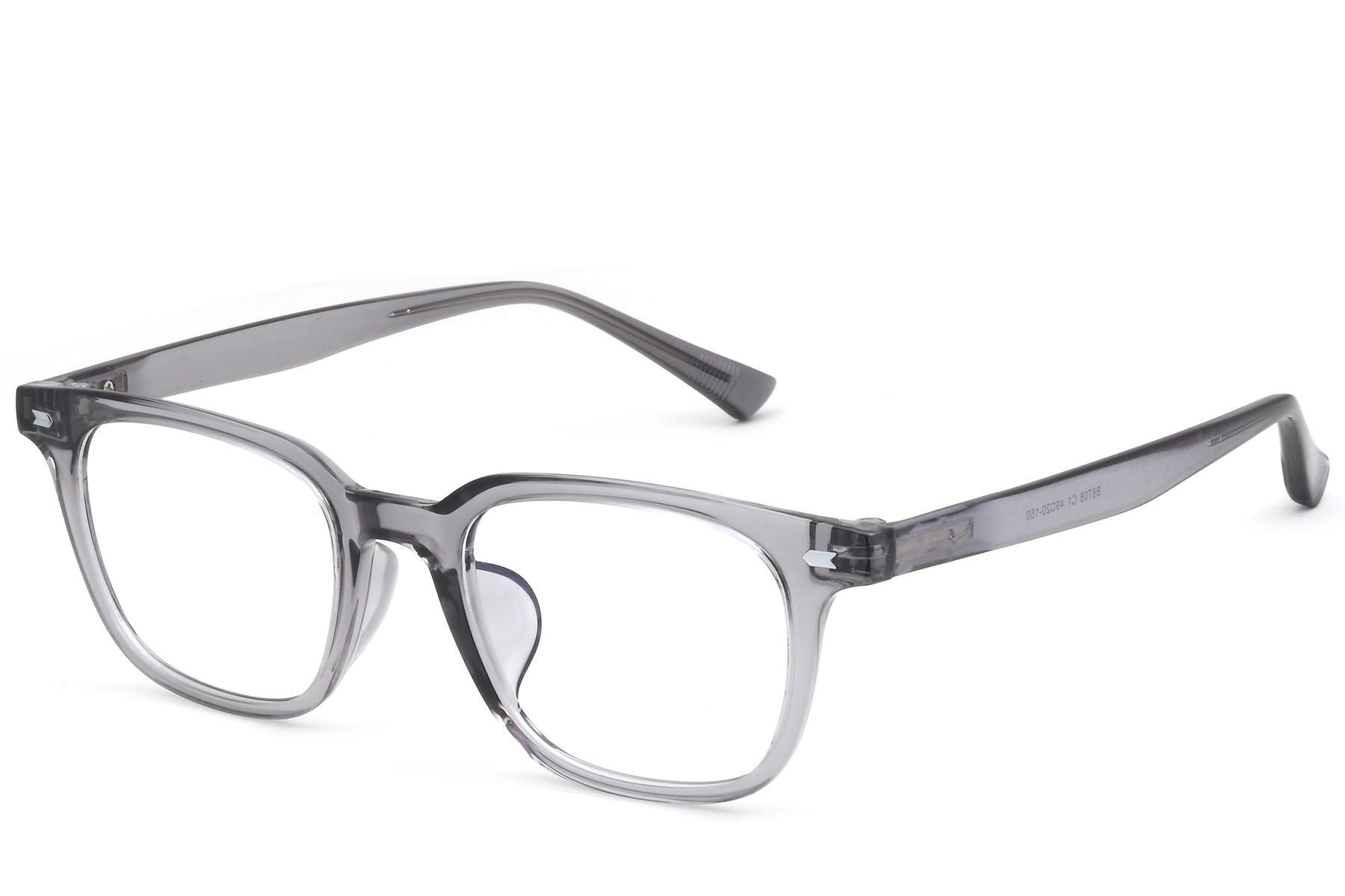 BS0620-0082_Grey_Rectangular_TR90_Glasses_corner