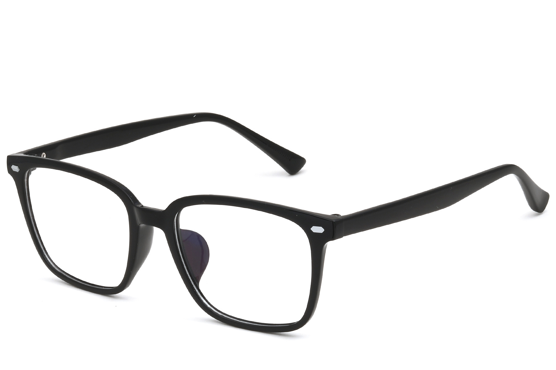 BS0620-0089_Black_Rectangular_TR90_Glasses_corner