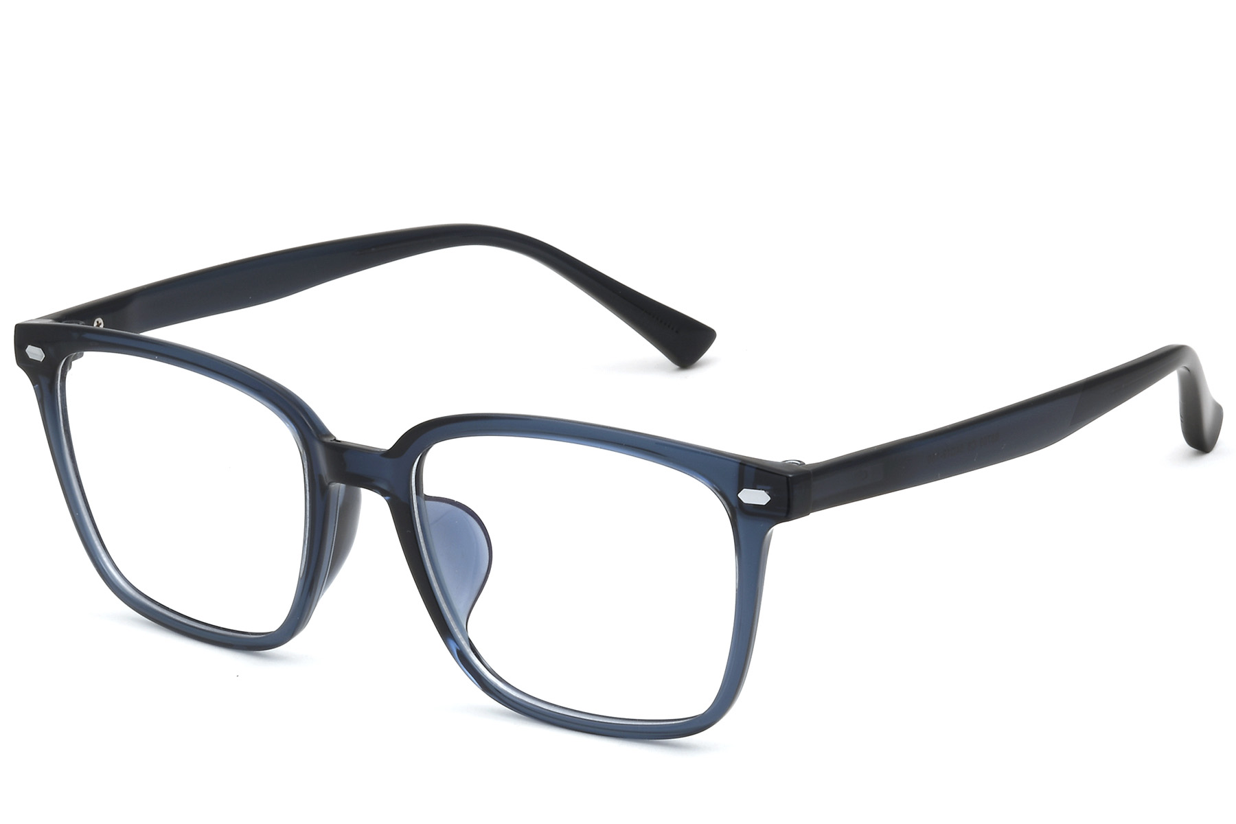 Rectangular Blue TR90 Glasses #BS0620-0091