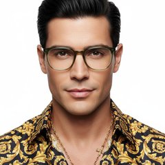 bs0620-0098_green_rectangular_tr90_glasses_model