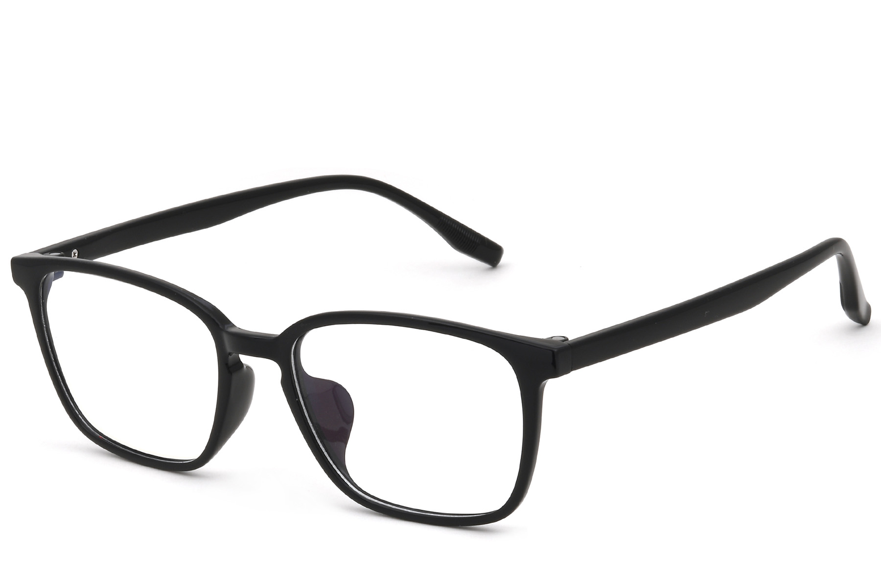 Rectangular Black TR90 Glasses #BS0620-0105