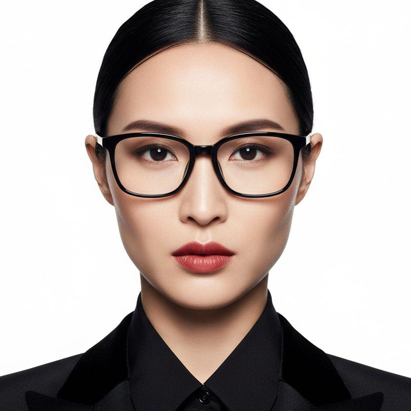 bs0620-0105_black_rectangular_tr90_glasses_model
