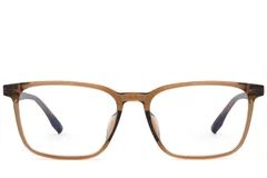 BS0620-0111_Brown_Rectangular_TR90_Glasses_front