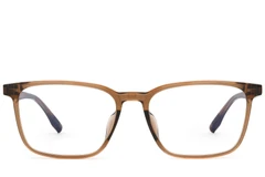 BS0620-0111_Brown_Rectangular_TR90_Glasses_front
