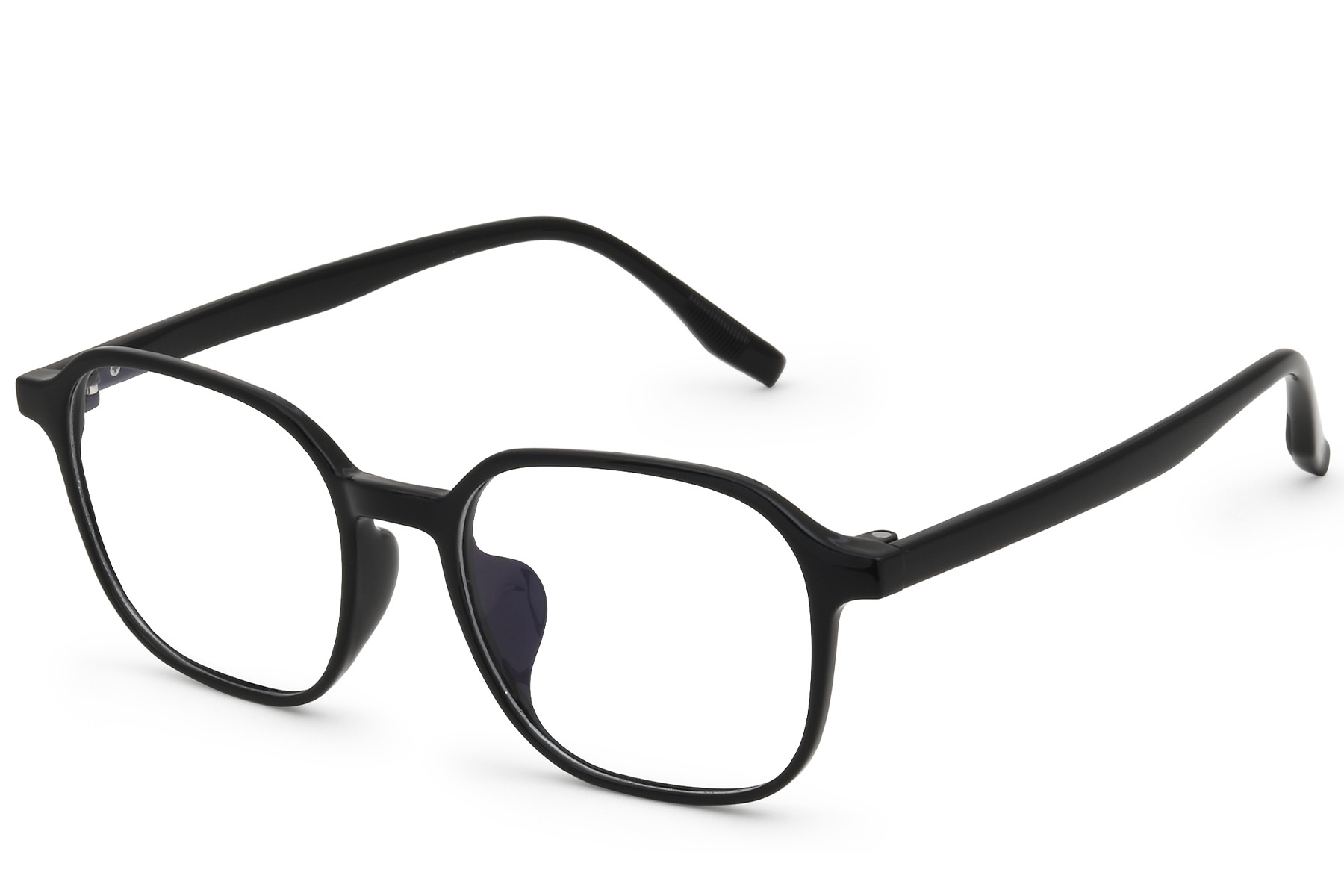 BS0620-0120_Black_Rectangular_TR90_Glasses_corner