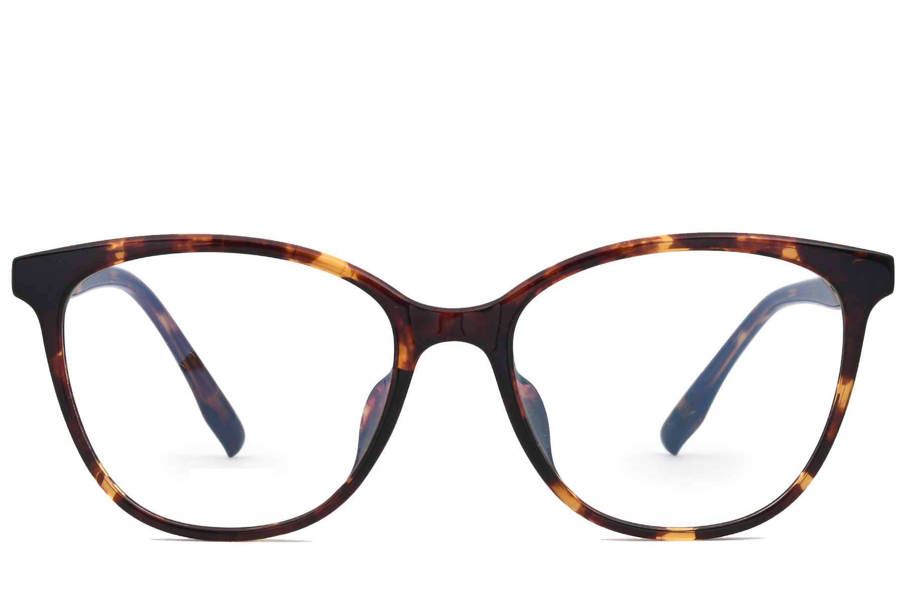 BS0620-0129_Tortoiseshell_Butterfly_TR90_Glasses_front