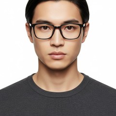 bs0620-0138_black_rectangular_tr90_glasses_model