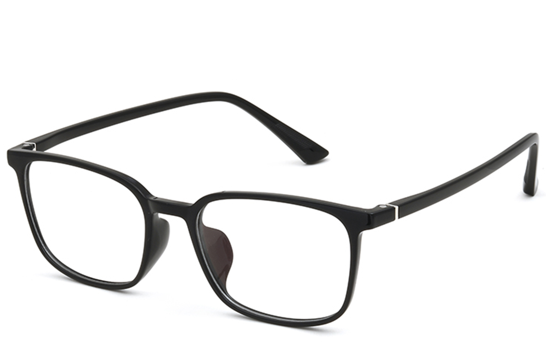 Lunettes rectangulaires noires TR90 #BS0620-0154