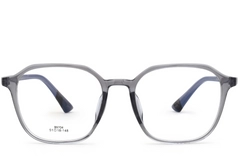 BS0620-0162_Grey_Rectangular_TR90_Glasses_front