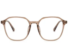 BS0620-0163_Brown_Rectangular_TR90_Glasses_corner-front
