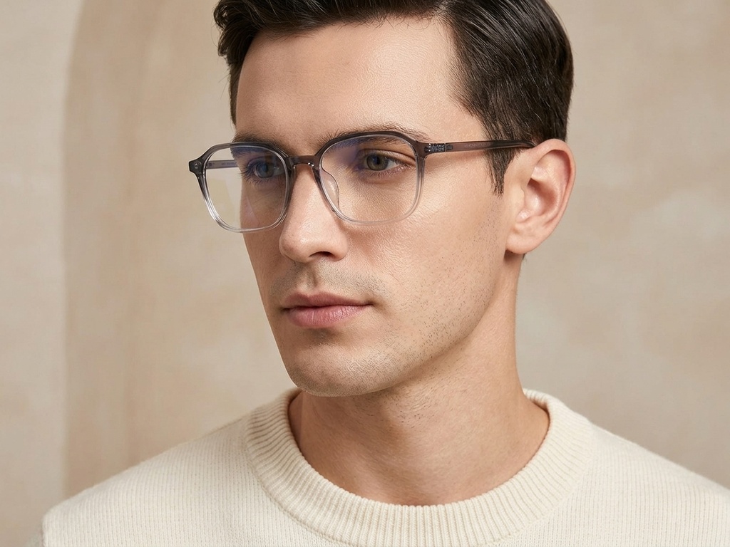 BS0620-0164_Grey_Rectangular_TR90_Glasses_corner-tryon_male