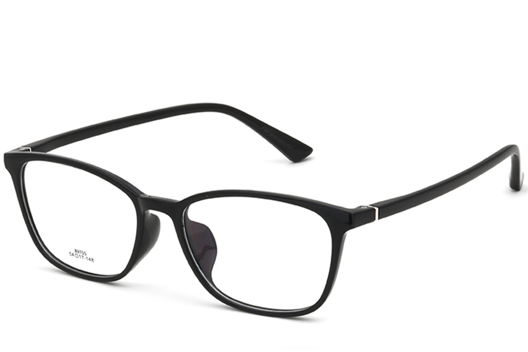 BS0620-0169_Black_Rectangular_TR90_Glasses_corner