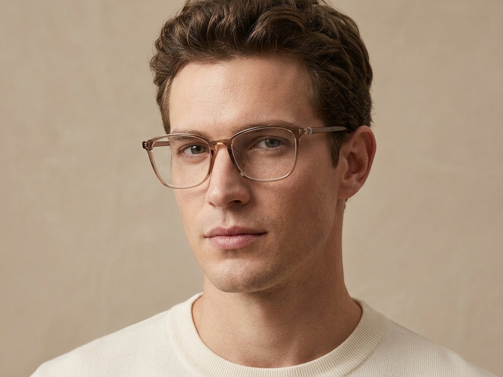 BS0620-0170_Brown_Rectangular_TR90_Glasses_corner-tryon_male