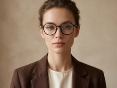 BS0620-0174_Black_Oval_TR90_Glasses_corner-tryon_female