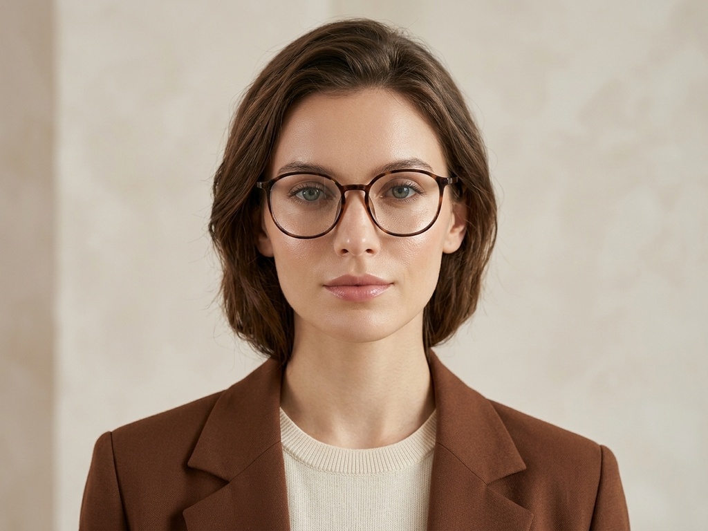 BS0620-0179_Tortoiseshell_Oval_TR90_Glasses_corner-tryon_female