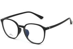 Gafas TR90 ovaladas negras #BS0620-0180