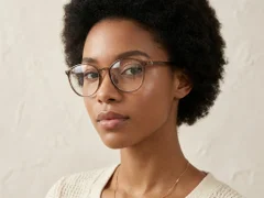 BS0620-0181_Brown_Oval_TR90_Glasses_corner-tryon_female