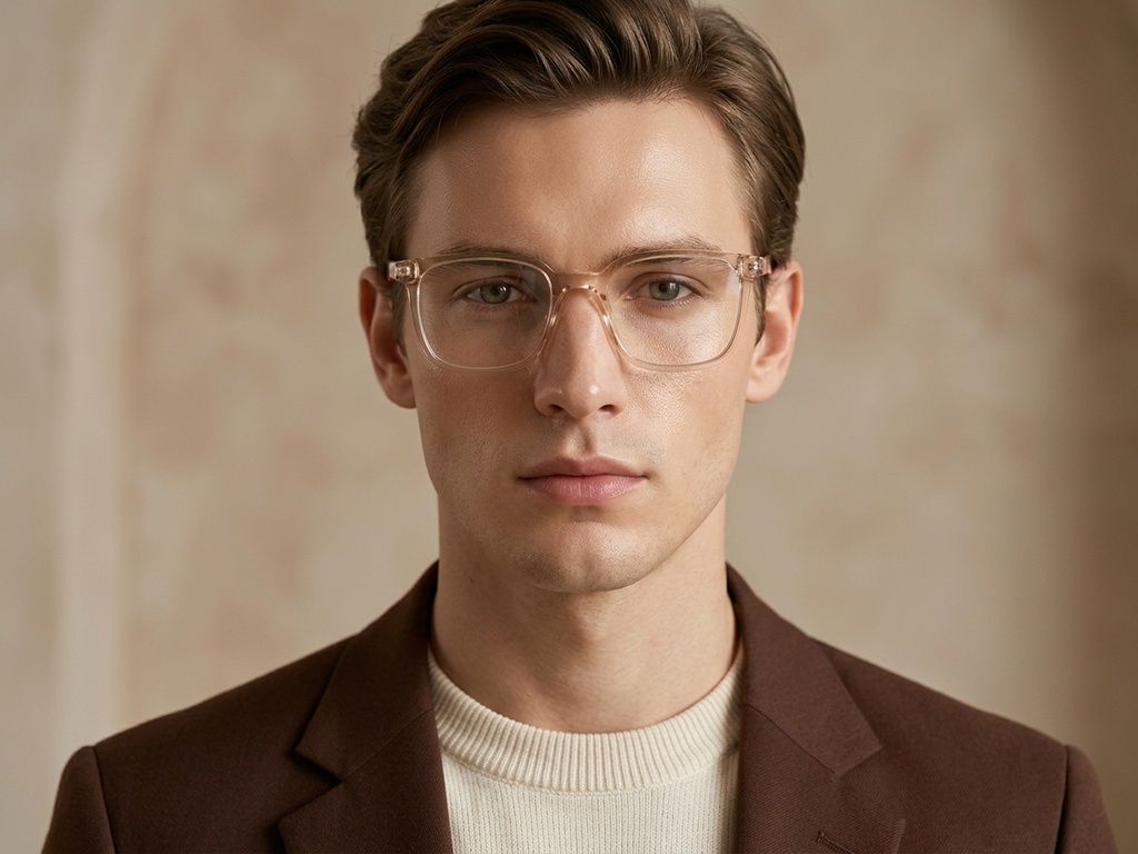 BS0620-0184_Orange_Rectangular_TR90_Glasses_corner-tryon_male