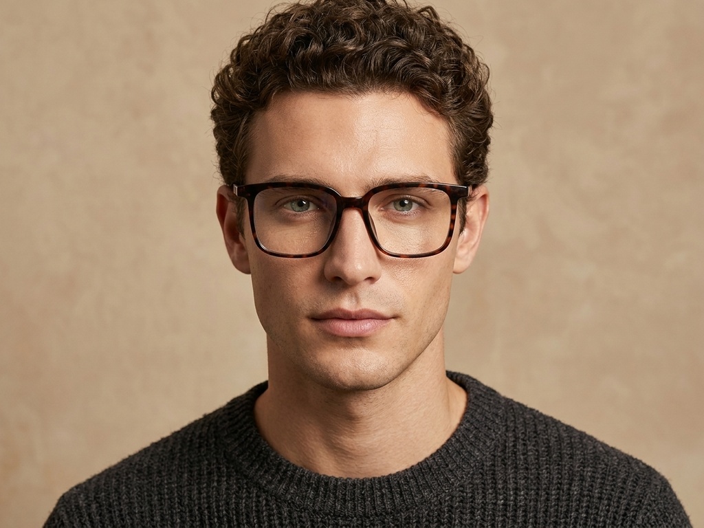 BS0620-0188_Tortoiseshell_Rectangular_TR90_Glasses_corner-tryon_male