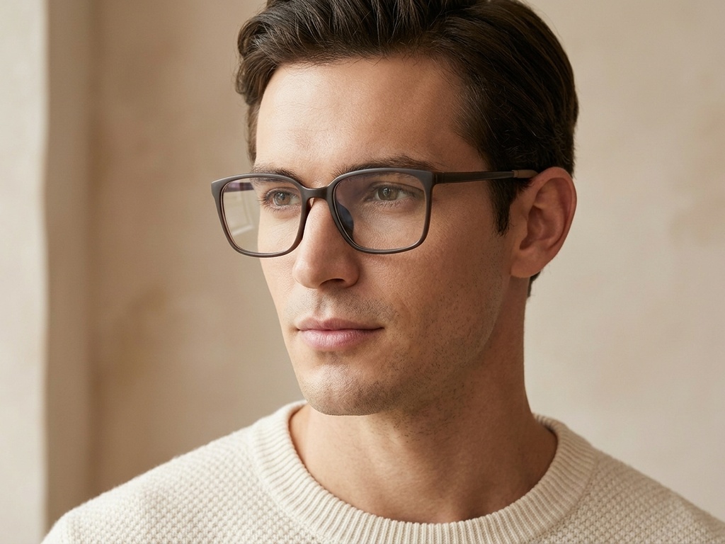 BS0620-0191_Green_Rectangular_TR90_Glasses_corner-tryon_male