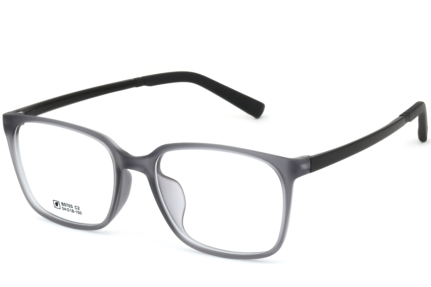 BS0620-0192_Grey_Rectangular_TR90_Glasses_corner
