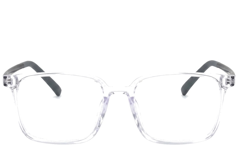 BS0620-0196_Transparent_Rectangular_TR90_Glasses_corner-front