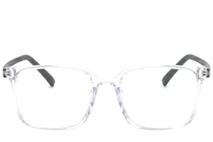 BS0620-0196_Transparent_Rectangular_TR90_Glasses_corner-front