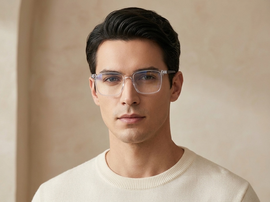 BS0620-0196_Transparent_Rectangular_TR90_Glasses_corner-tryon_male