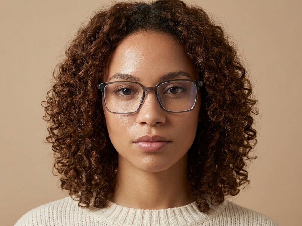 BS0620-0197_Green_Rectangular_TR90_Glasses_corner-tryon_female