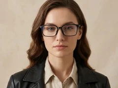 BS0620-0199_Black_Rectangular_TR90_Glasses_corner-tryon_female