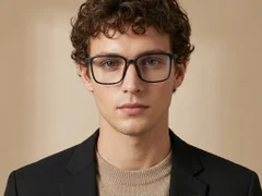 BS0620-0199_Black_Rectangular_TR90_Glasses_corner-tryon_male