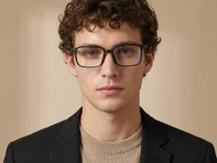 BS0620-0199_Black_Rectangular_TR90_Glasses_corner-tryon_male