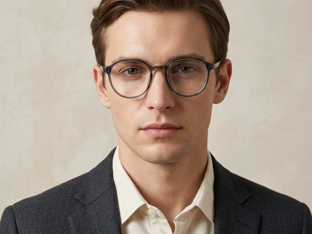 BS0620-0202_Grey_Oval_TR90_Glasses_corner-tryon_male