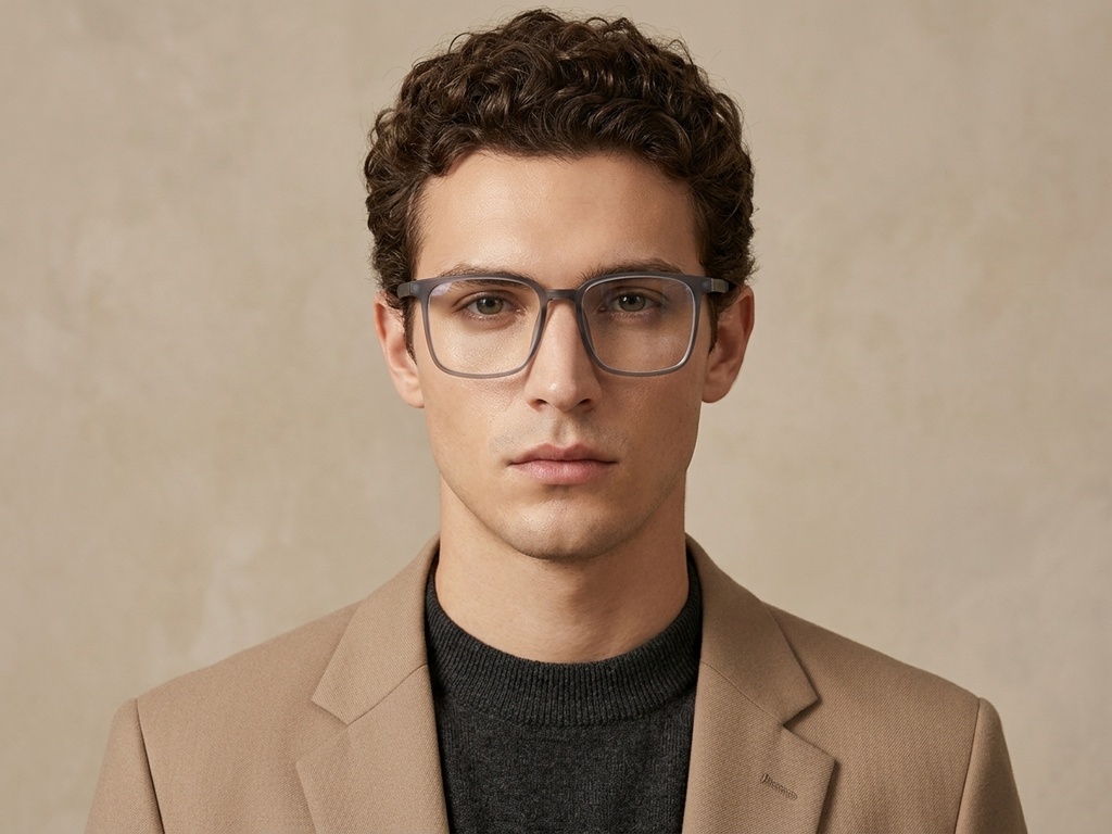 BS0620-0211_Grey_Rectangular_TR90_Glasses_corner-tryon_male
