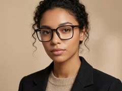 BS0620-0213_Black_Rectangular_TR90_Glasses_corner-tryon_female