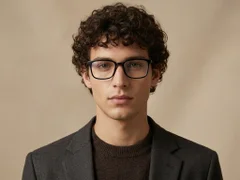 BS0620-0213_Black_Rectangular_TR90_Glasses_corner-tryon_male