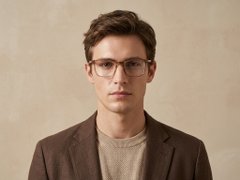 BS0620-0214_Brown_Rectangular_TR90_Glasses-tryon_male