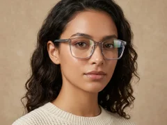 BS0620-0218_Grey_Rectangular_TR90_Glasses_corner-tryon_female