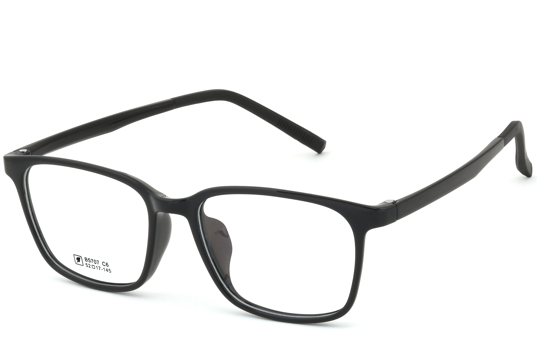 BS0620-0219_Black_Rectangular_TR90_Glasses_corner