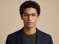 BS0620-0223_Grey_Rectangular_TR90_Glasses-tryon_male