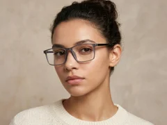 BS0620-0224_Grey_Rectangular_TR90_Glasses_corner-tryon_female