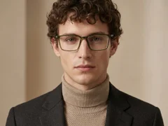 BS0620-0228_Green_Rectangular_TR90_Glasses-tryon_male