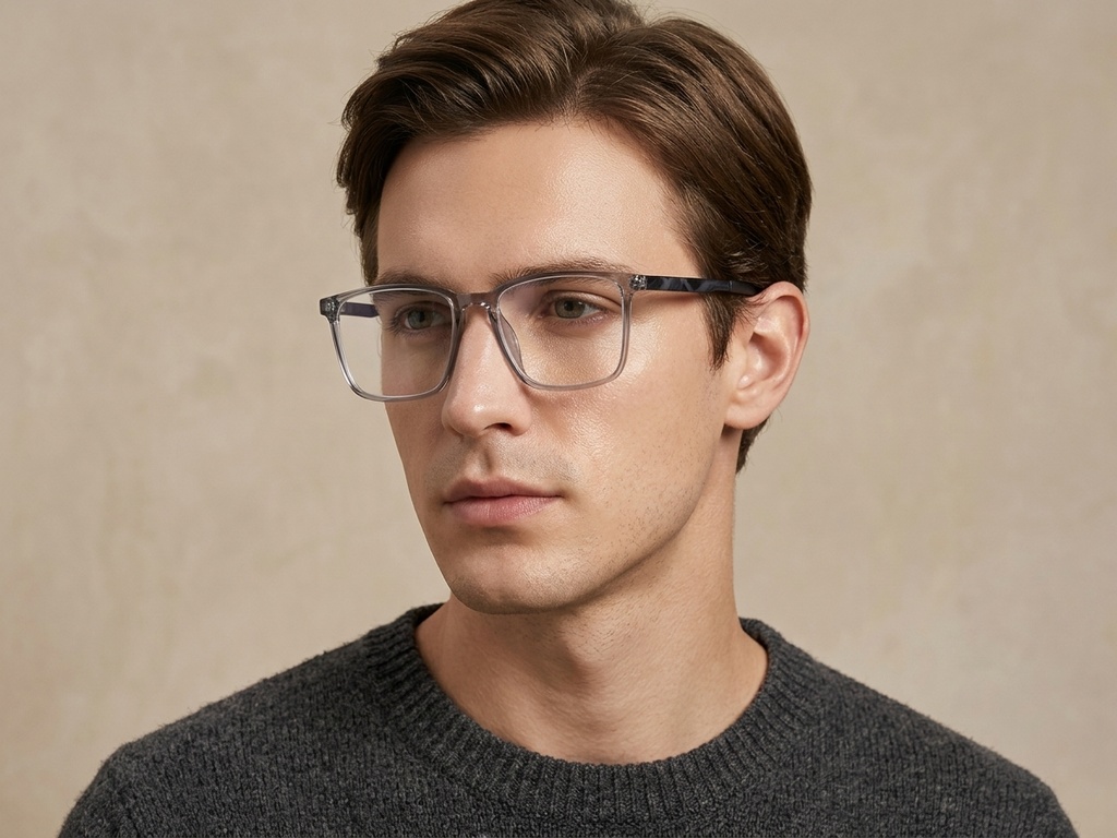 BS0620-0229_Grey_Rectangular_TR90_Glasses_corner-tryon_male
