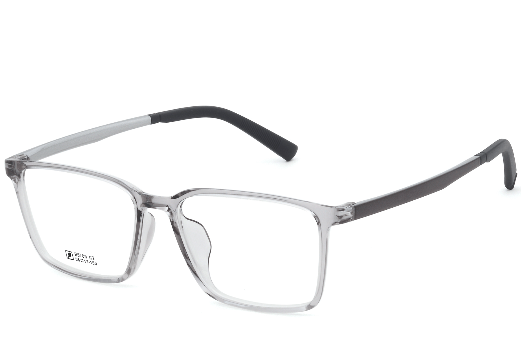 BS0620-0229_Grey_Rectangular_TR90_Glasses_corner