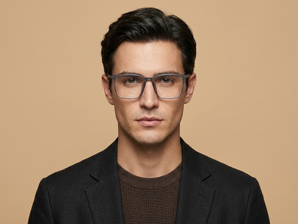 BS0620-0230_Grey_Rectangular_TR90_Glasses_corner-tryon_male