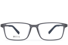 BS0620-0236_Grey_Rectangular_TR90_Glasses_front