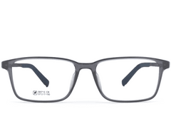 BS0620-0236_Grey_Rectangular_TR90_Glasses_front
