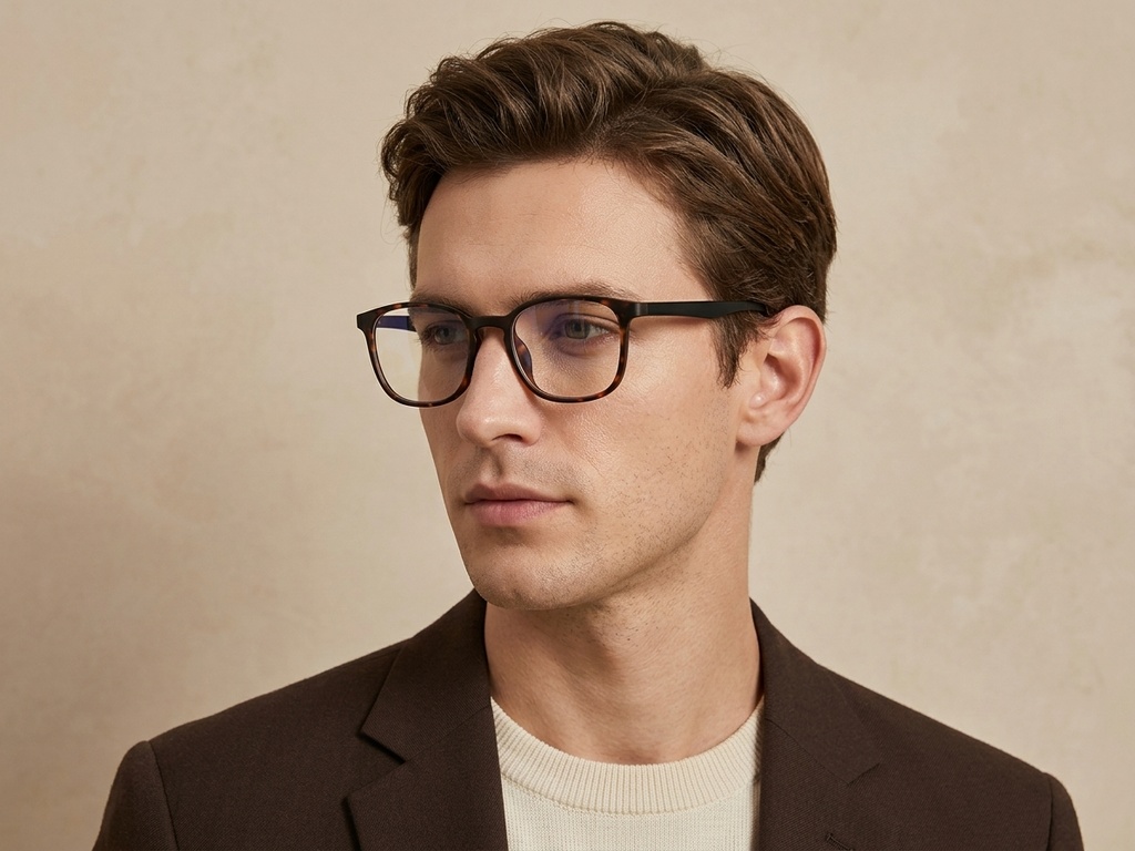 BS0620-0239_Tortoiseshell_Rectangular_TR90_Glasses_corner-tryon_male